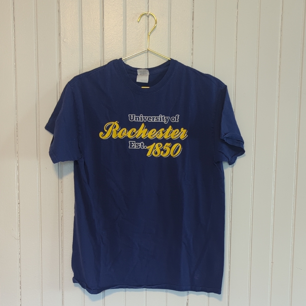 University of Rochester Men's Blue T-Shirt